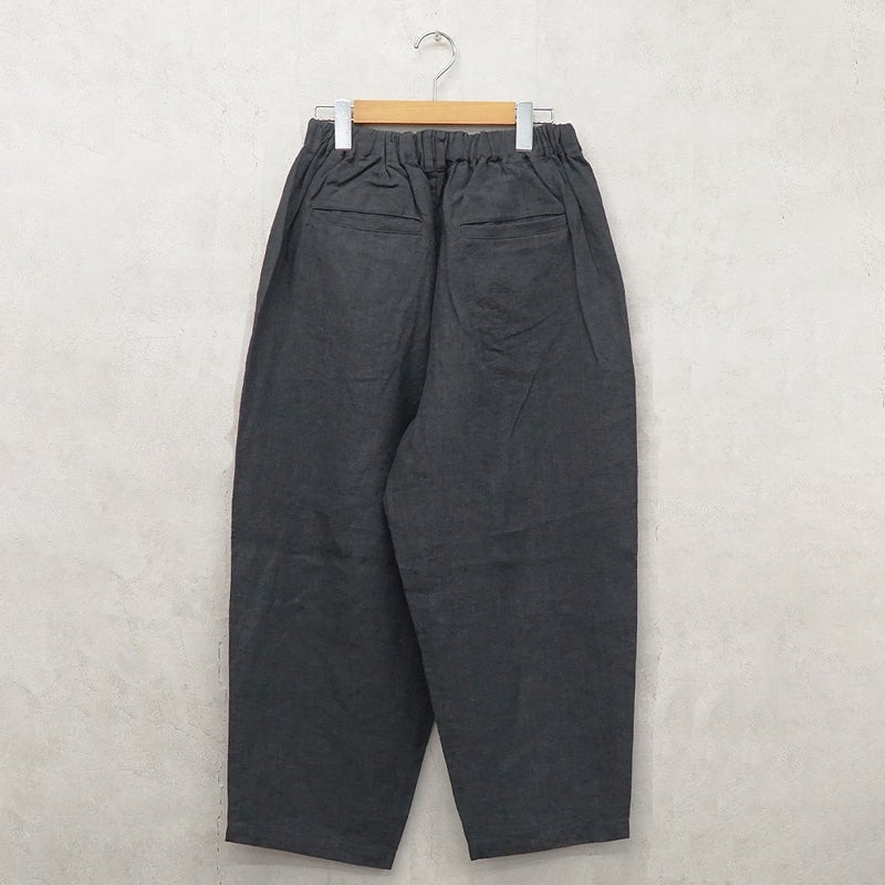 Branch m‘.,ブランチエム,ナチュラル,30代,40代,50代,60代,リネン,ゆったり,麻,pants,パンツ,テーパードパンツ,テーパード,タックパンツ,タック,タックテーパード,タックテーパードパンツ,te-to,テト
